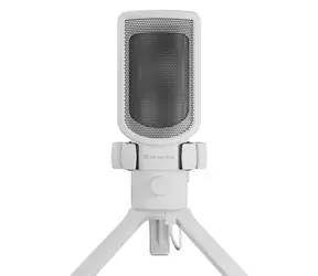 Genesis Radium 250 weiß / Streaming-Mikrofon / USB Typ-C / RGB-Hintergrundbeleuchtung