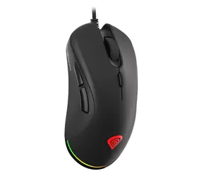 Genesis Krypton 200 RGB schwarz / Optische Gaming-Maus / 6400 DPI / 6 Tasten / USB