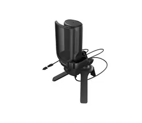 Genesis Radium 250 schwarz / Streaming-Mikrofon / USB Typ-C / Kondensator / Niere / RGB-Hintergrundbeleuchtung