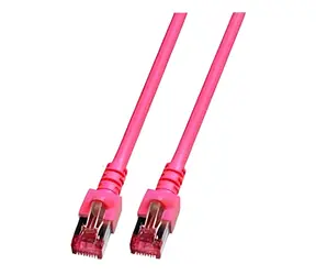 EFB Cat6 Magenta 5 m / Patchkabel / SF/UTP / RJ-45 / LSZH