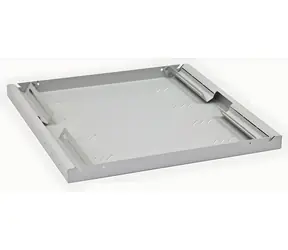 Triton A4 grau / Lochablage / 1 HE / 450 mm / Tragkraft 80 kg