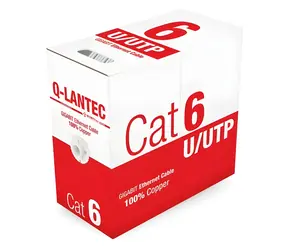 QLA A-LAN KIU6PVC305Q grau / Netzwerkkabel / Cat6 / U/UTP / 305 m / PVC-Mantel