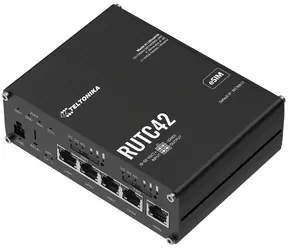 Teltonika RUTC42 / Industrierouter / 4G (LTE) / Wi-Fi 6 / 802.11ax / Dual-SIM