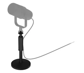 Genesis Thulium 350D schwarz / Mikrofonstativ / Höhe 20-32 cm / 3/8"- und 5/8"-Gewinde