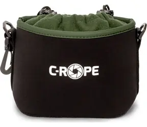 C-ROPE V2 schwarz, Größe S / Fototasche / Neopren / 160 × 100 × 130 mm / mit Tragegurt