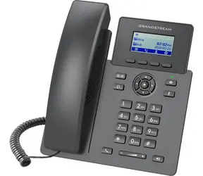 Grandstream GRP2601P / VoIP-Telefon / 2x SIP-Konto / 2,21"-LCD-Display / 100-Mbit/s-LAN / PoE