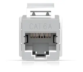 Ubiquiti UACC-Keystone-Coupler-C6A / Keystone-Kupplung / Cat6A / 12 Stück / Edelstahl