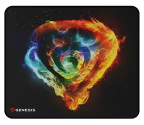 Genesis Carbon 500 M Fire G2 mehrfarbig / Gaming-Mauspad / 300 x 250 x 2,5 mm
