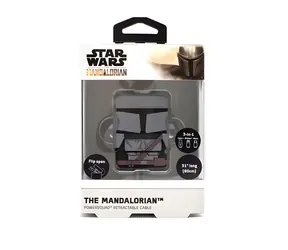 ThumbsUp! The Mandalorian Schwarz, Grau / Ladekabel / 3-in-1 / Lightning/Micro-USB/USB-C / 0,6 m