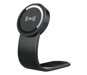 2GO FlexHold schwarz / Magnetische Autohalterung / MagSafe / kabelloses Laden / Zigarettenanzünder