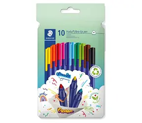 Staedtler Triplus 323 / Marker / 10 Farben / auswaschbare Tinte