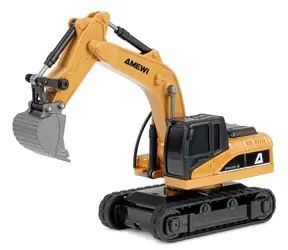 AMEWI RC-Bagger Metall 1:64 RTR / 8 Kanäle / 2,4 GHz / ab 6 Jahren