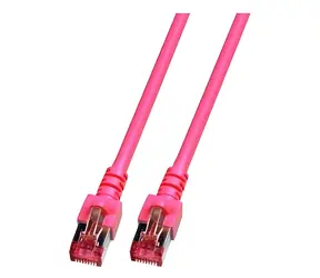 EFB CAT6 S/FTP 1,5 m lila / Patchkabel / RJ45-RJ45 / LSZH / 250 MHz / 5000 Mbit/s