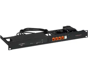Rackmount.IT RM-SW-T14 schwarz / Rackmontage-Kit / für SonicWall TZ80 / 1 HE