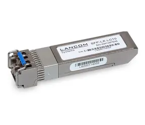 Lancom SFP-LX-LC10 (10 Stück) / SFP+ Transceiver-Modul / 10G LX / LC / SM 1310 nm / 10 km / DDM