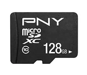 PNY Performance PLUS 128 GB / Speicherkarte / MicroSDXC / Klasse 10 / Schwarz