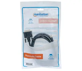 Manhattan Schwarz / Mini DisplayPort auf DVI-D Kabel / 1,8 m / Dual-Link / 60 Hz