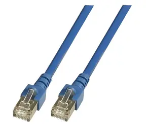 EFB-Patchkabel RJ45 15 m blau / Patchkabel / Cat5e SF/UTP / 1000 Mbit/s