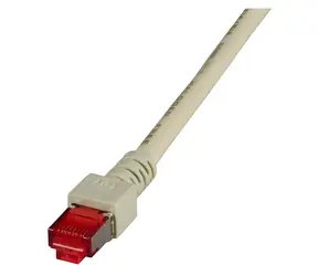 EFB CAT6 S/FTP 0,25 m grau / Patchkabel / LSZH / RJ45-RJ45 / 250 MHz