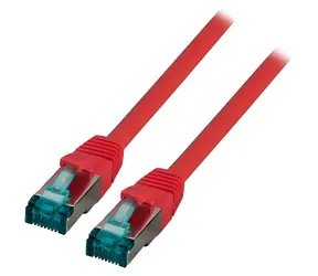 EFB SFTP CAT6A 5m rot / Patchkabel / RJ45-RJ45 / LSZH