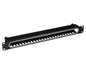 EFB 699999NTS.1 schwarz / Montageplatte / 19" / 1HE / mit Abdeckung