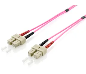 Equip SC-SC OM4 5m lila / Patchkabel / Multimode / Duplex / LSZH-Mantel