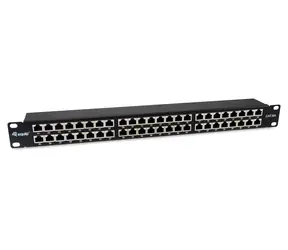 Equip: 48 Ports / Patchpanel / Cat6a / FTP / 1 HE / 500 MHz