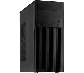 Inter-tech IT-2815 Linear schwarz / Gehäuse / Midi-Tower / ATX, Micro-ATX, Mini-ITX / ohne Netzteil