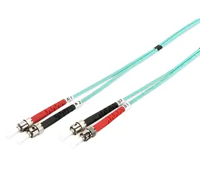Digitus LWL ST-ST 10 m / Optisches Patchkabel / Multimode OM3 / Duplex / 10 Gbit/s