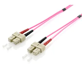 Equip SC-SC OM4 10m lila / Patchkabel / Multimode / Duplex / LSZH