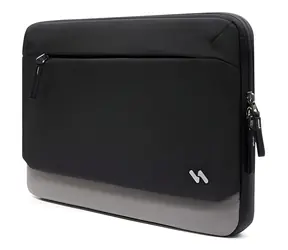 Inateck 13" schwarz / Laptoptasche / recyceltes Nylon / Vordertasche