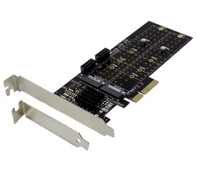 Dawicontrol DC-644e / Controller / PCIe x4 / SATA III RAID / 4 Ports / Low Profile