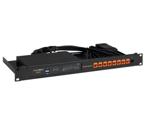 Rackmount.IT RM-SW-T11 schwarz / Halterung für Firewall / SonicWall TZ270W, TZ370W, TZ470W / 1 HE