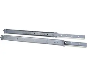 Inter-tech 18" 455 mm silber / Teleskopschienen / 19"-Gepäckträger / Tiefe 500-800 mm / Tragfähigkeit 30 kg