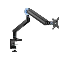 Equip 650184 schwarz / Tischmonitorhalterung / 17-35" / VESA 75-100 mm / Tragkraft 10,5 kg / 360°