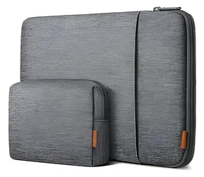 Inateck LB01006/S1 grau / Laptoptasche / 14" / Zubehörfach