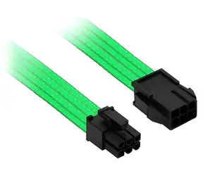 Nanoxia NX6PV3ENG neongrün / Verlängerungskabel / PCI-E 6-Pin / 30 cm / gerader Stecker