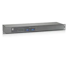 LevelOne PoE+ Switch 16x FE 19" / Switch / 16 Port / 16x PoE+ / 120 W / Metallgehäuse