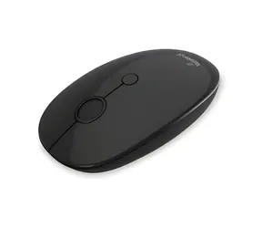 MediaRange MROS268 schwarz / Kabellose optische Maus / 2400 DPI / 2,4 GHz / 4 Tasten