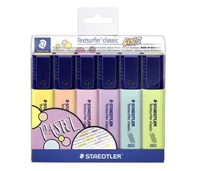 Staedtler Textsurfer Classic / Textmarker / 6er-Set / verschiedene Farben