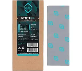 Iceberg Thermal DriftIce 40 x 120 mm - 0,5 mm / Wärmeleitpad / 13 W/m·K