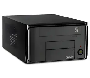 Inter-tech MI-008 schwarz / Mini-ITX / 2x USB 3.0 / ohne Netzteil