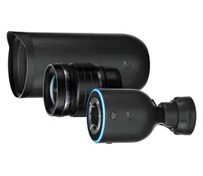 Ubiquiti UVC-AI DSLR Schwarz / IP-Kamera / 4K 10 MP / 30 fps / PoE / IPX5 / Mikrofon und Lautsprecher