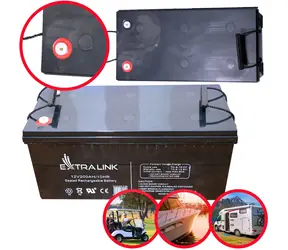 Extralink AGM-Batterie 12V 200Ah / Batterie / VRLA / wartungsfrei