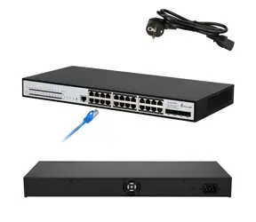 Extralink Chiron Pro / PoE-Switch / 24x Gigabit RJ45 / 4X SFP+ / L3-Managed / 370W PoE