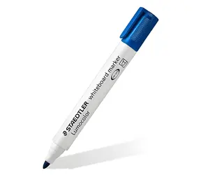 Staedtler Lumocolor 351 / Whiteboard-Marker-Set / 4-teilig + Schwamm + Spray + Magnete
