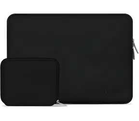 Tech-Protect NeoSlim schwarz / Laptoptasche / 15-16" / Neopren / + kleine Tasche