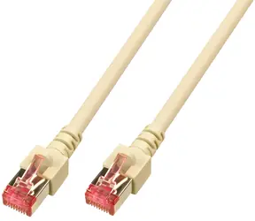 EFB CAT6 S/FTP 10m grau / Patchkabel / RJ45-RJ45 / LSZH