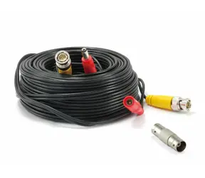LevelOne CAS-5018 schwarz / Strom- und Videokabel / BNC - BNC + DC / 18 m