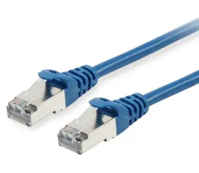 Equip mit Cat6 S/FTP blau / Patchkabel / RJ-45 / 30 m / 250 MHz / LSZH / PoE+